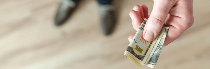 counting change at table