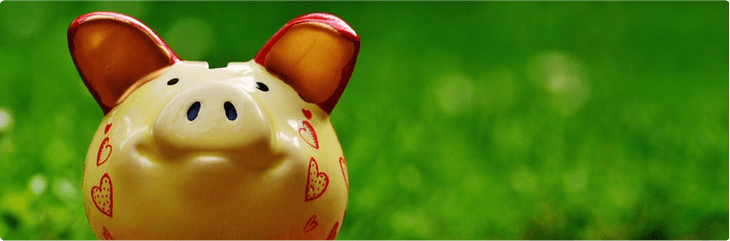 brown ceramic piggy bank
