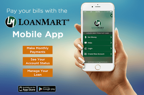 making title loan payments from a mobile device