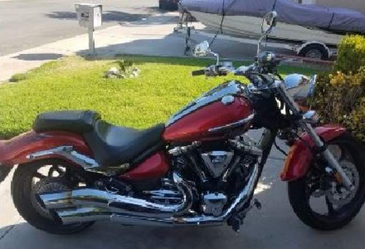 red motorcycle
