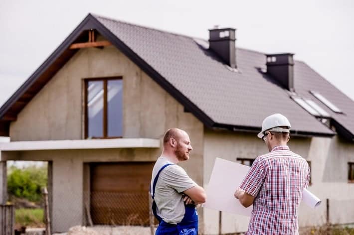 building a house