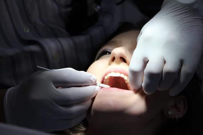 getting dental work done