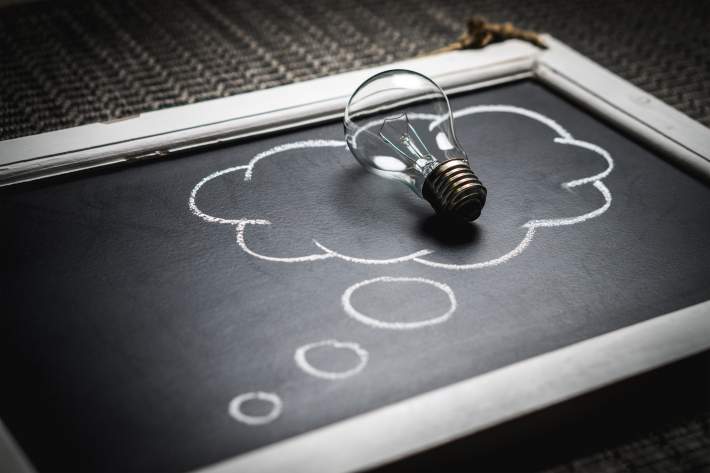 light bulb idea