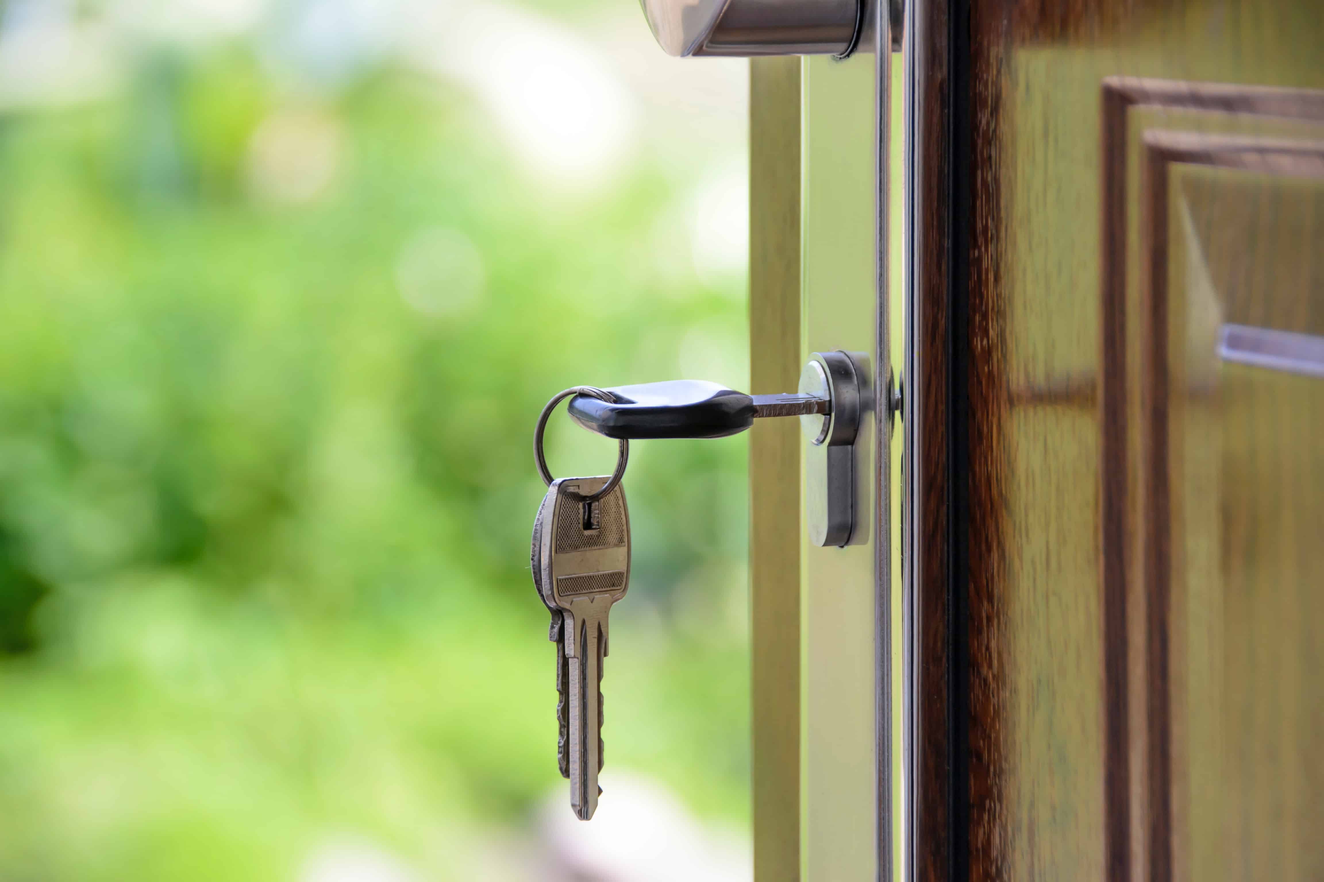 key in lock