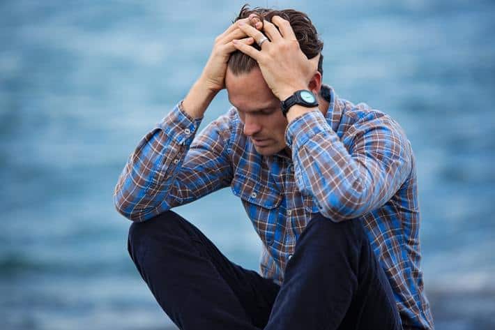 frustrated man