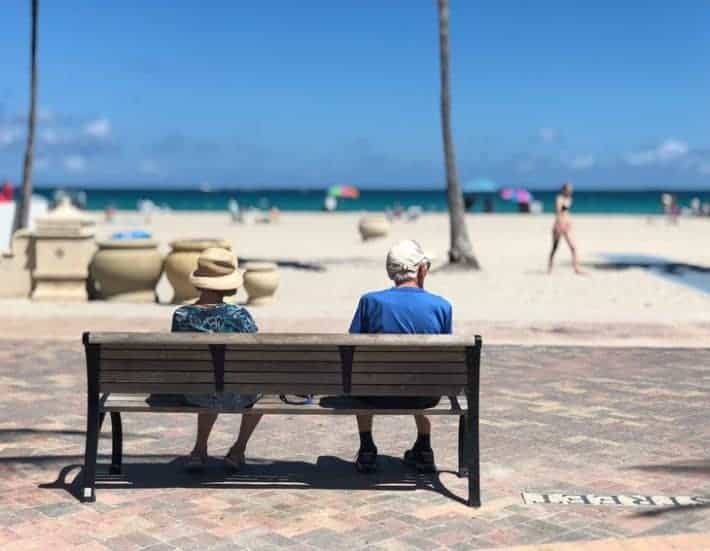 couple at the beach