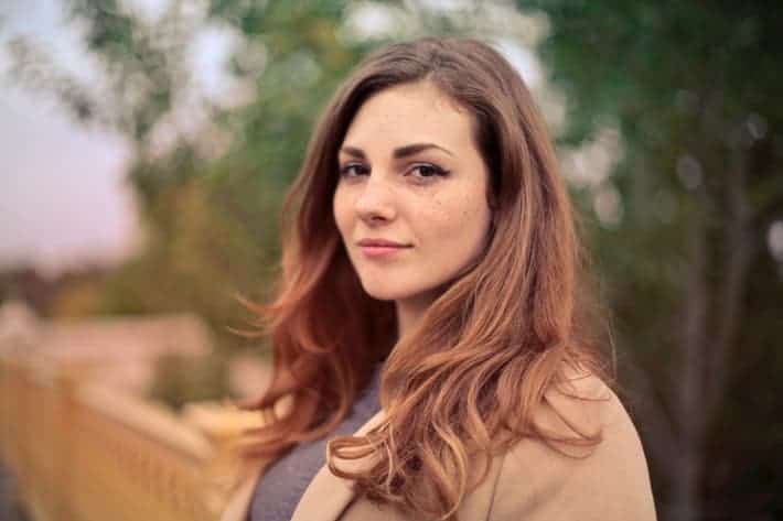 smiling woman