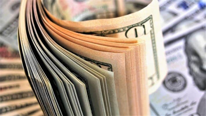 stack of money