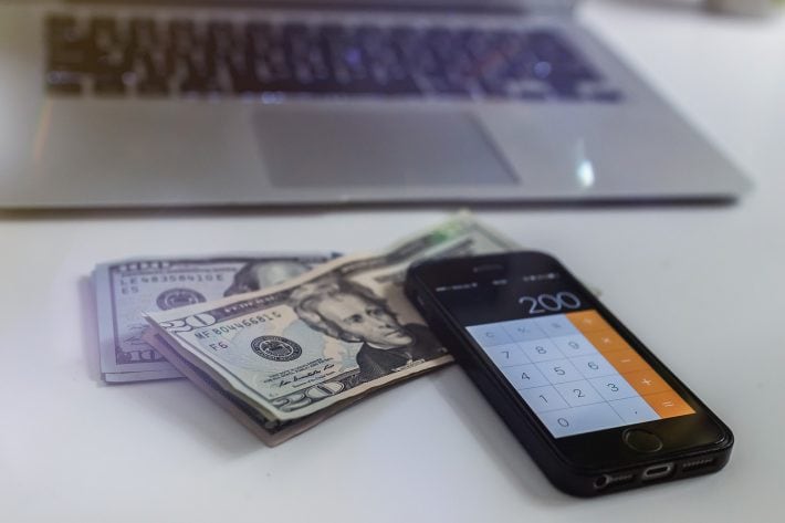 money and calculator for title loan