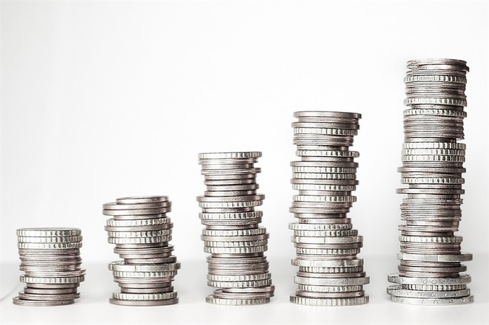 stacks of change