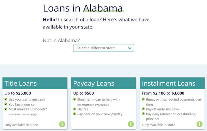 speedycash loans alabama