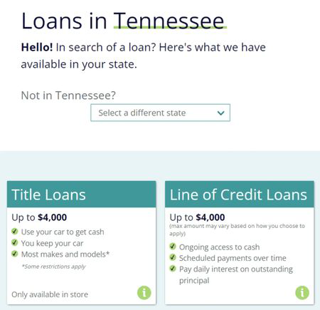 speedycash loans tennessee