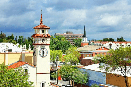 Visalia is a city situated in the agricultural San Joaquin Valley of California