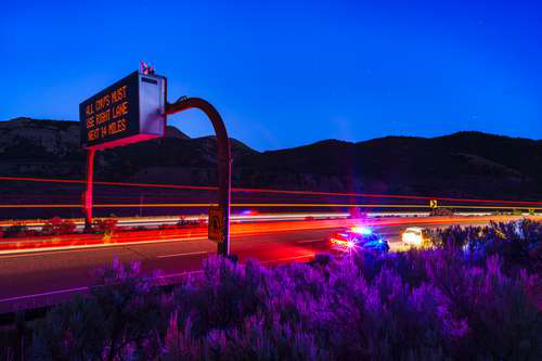 Emergency cash solution for paying a speeding ticket